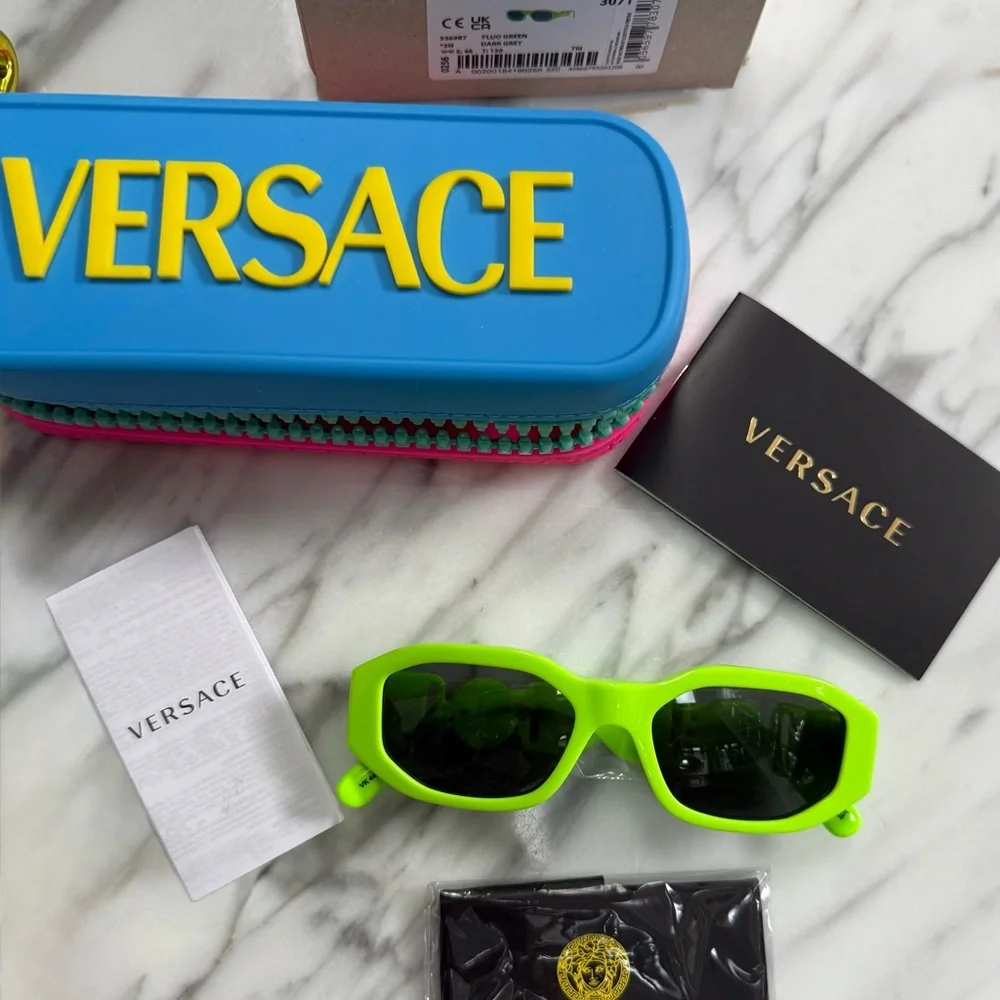 VERSACE CHILDREN BIGGIE MEDUSA SUNGLASSES, MINI ME SUNNIES, SAME QUALITY, FUN